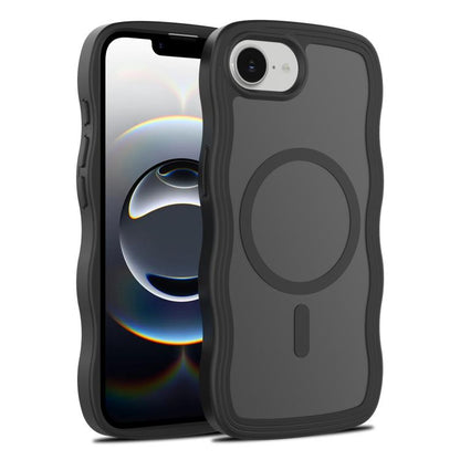 Skin Feel Wave Texture MagSafe Phone Case, For iPhone 17e / 16e, For iPhone 17, For iPhone Air, For iPhone 16 Pro Max, For iPhone 16 Pro, For iPhone 16 Plus, For iPhone 16, For iPhone 15 Pro Max, For iPhone 15 Pro, For iPhone 15 Plus, For iPhone 15    ...