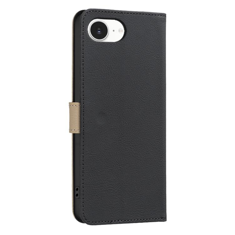 Splicing Color Hollow Flower Pattern RFID Leather Phone Case, For iPhone 16e / 17e, For iPhone 17 Pro Max, For iPhone 17 Pro, For iPhone 17, For iPhone Air, For iPhone 16 Pro Max, For iPhone 16 Pro, For iPhone 16 Plus, For iPhone 16, For iPhone 15 Pro ...