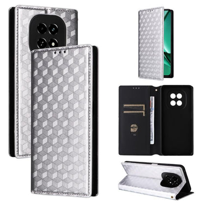 Cubic Grid Texture Flip Leather Phone Case, For Realme GT 7 Pro 5G, For Realme 13+ 5G Global / 13, For Realme V60 5G / V60S 5G, For Realme GT 6 / GT 6T, For Realme C63 4G / C61 4G / Narzo N63 4G, For Realme 12 Lite 4G / C67 4G, For Realme 12 5G / 12x 5...