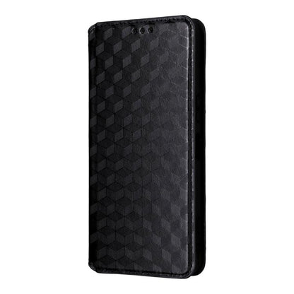 Cubic Grid Texture Flip Leather Phone Case, For Realme 14 5G Global, For Realme P3 Ultra 5G, For Realme 14 Pro Lite 5G, For Realme Neo7x 5G / P3 5G, For Realme P3 Pro 5G, For Realme 14 Pro+ 5G, For Realme 14 Pro 5G, For Realme 14X 5G / C75 4G / V60 Pro...
