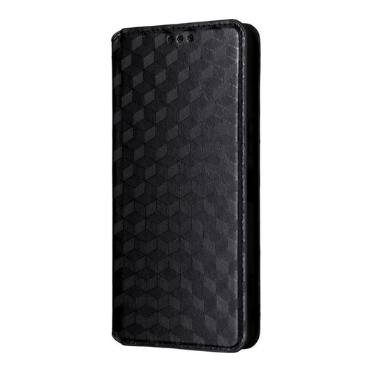 Cubic Grid Texture Flip Leather Phone Case, For Realme 14 5G Global, For Realme P3 Ultra 5G, For Realme 14 Pro Lite 5G, For Realme Neo7x 5G / P3 5G, For Realme P3 Pro 5G, For Realme 14 Pro+ 5G, For Realme 14 Pro 5G, For Realme 14X 5G / C75 4G / V60 Pro...
