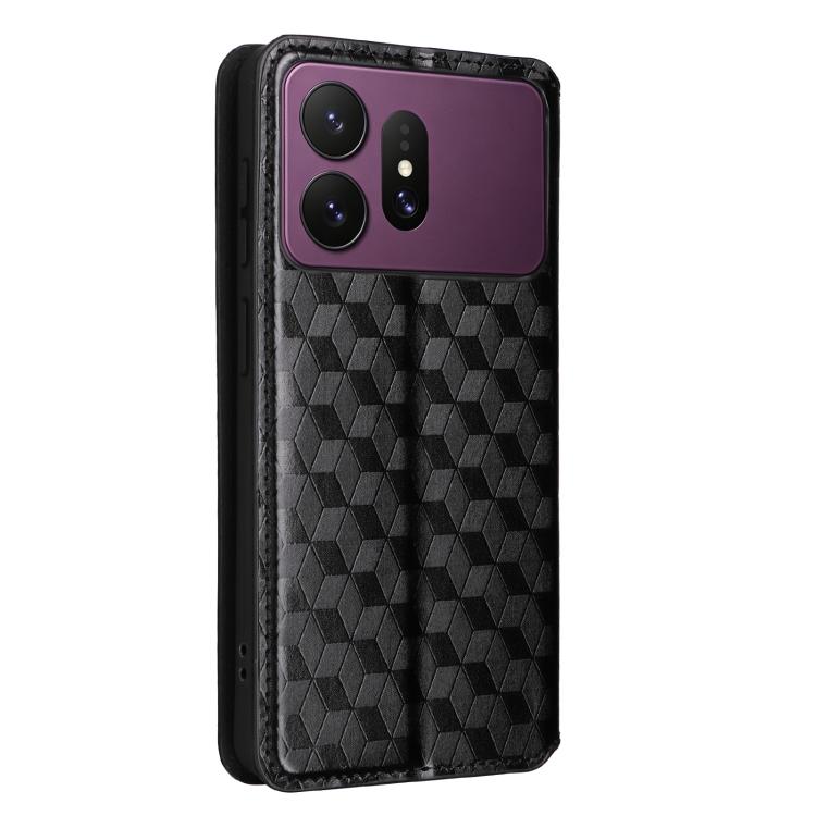 Cubic Grid Texture Flip Leather Phone Case, For Galaxy S27 Ultra 5G, For Galaxy S27 Pro 5G, For Galaxy S27 / S26 5G, For Galaxy S26 FE 5G, For Samsung Galaxy S26+ 5G, For Samsung Galaxy S26 Ultra 5G, For Samsung Galaxy S25 FE 5G                        ...