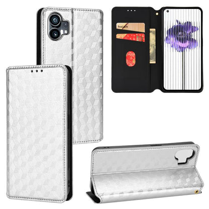 Cubic Grid Texture Flip Leather Phone Case, For Nothing Phone 4a Pro, For Nothing Phone 4a, For Nothing Phone 3a Lite, For Nothing Phone 3, For Nothing CMF Phone 2 Pro, For Nothing Phone 3a, For Nothing Phone 3a Pro, For Nothing CMF Phone 1            ...