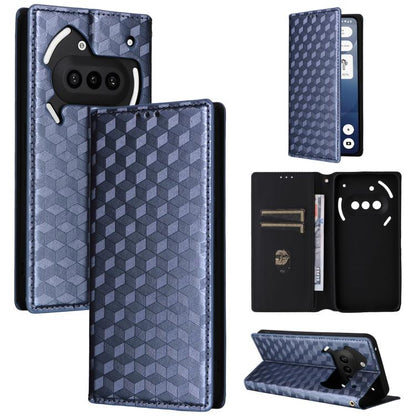 Cubic Grid Texture Flip Leather Phone Case, For Nothing Phone 4a Pro, For Nothing Phone 4a, For Nothing Phone 3a Lite, For Nothing Phone 3, For Nothing CMF Phone 2 Pro, For Nothing Phone 3a, For Nothing Phone 3a Pro, For Nothing CMF Phone 1            ...