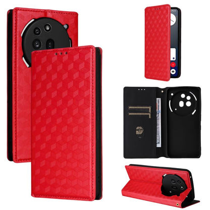 Cubic Grid Texture Flip Leather Phone Case, For Nothing Phone 4a Pro, For Nothing Phone 4a, For Nothing Phone 3a Lite, For Nothing Phone 3, For Nothing CMF Phone 2 Pro, For Nothing Phone 3a, For Nothing Phone 3a Pro, For Nothing CMF Phone 1            ...