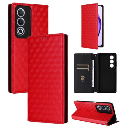 Cubic Grid Texture Flip Leather Phone Case, For OPPO Reno12 F 5G, For OPPO Reno11 A JP / PJH110, For OPPO Reno12 Pro 5G Global, For OPPO Reno12 5G Global, For OPPO A3 Pro 5G Global, For OPPO Reno11 F 5G / F25 Pro 5G, For OPPO Reno11 5G Global          ...