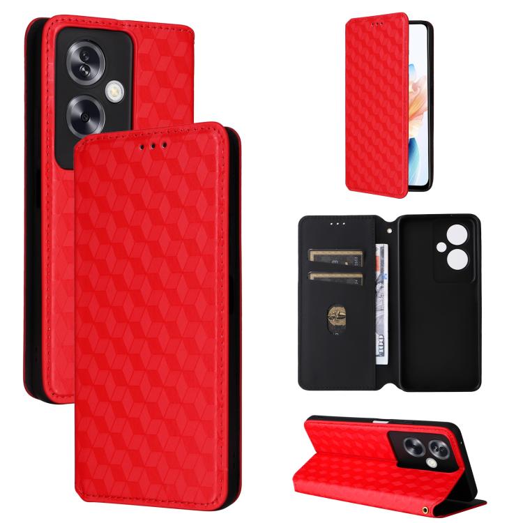 Cubic Grid Texture Flip Leather Phone Case, For OPPO Reno16 F 5G / Reno16 FS 5G, For OPPO Reno15 A 5G / Reno15 F 5G, For OPPO Reno16 5G / Reno16 Pro 5G Global, For OPPO Find X9 Ultra 5G, For OPPO A6X 4G / 5G / A6 5G Global                              ...
