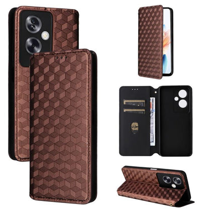 Cubic Grid Texture Flip Leather Phone Case, For OPPO Reno16 F 5G / Reno16 FS 5G, For OPPO Reno15 A 5G / Reno15 F 5G, For OPPO Reno16 5G / Reno16 Pro 5G Global, For OPPO Find X9 Ultra 5G, For OPPO A6X 4G / 5G / A6 5G Global                              ...