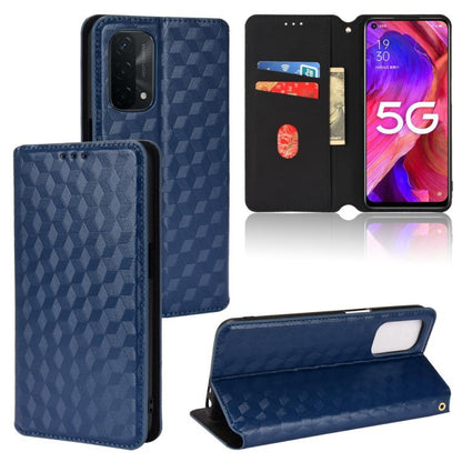 Cubic Grid Texture Flip Leather Phone Case, For OPPO A58 5G / A58x / A78 5G, For OPPO A77 4G / A57 4G / A57 5G TW, For OPPO A17k / A17, For OPPO Reno7 A, For OPPO A77 5G / A57 5G 2022, For OPPO A57 4G 2022 / 5G TW, For OPPO A16K / A16e, For OPPO A55s 5...