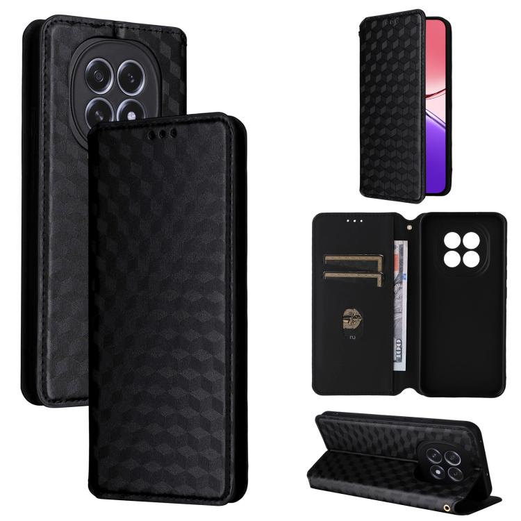 Cubic Grid Texture Flip Leather Phone Case, For OPPO A5 5G / 4G Global / A5M, For OPPO Reno14 Pro Global, For OPPO Reno14 Global, For OPPO K13 5G / K13X 5G / K12S 5G, For OPPO Find X8s+ 5G, For OPPO Find X8s 5G, For OPPO Find X8 Ultra 5G               ...