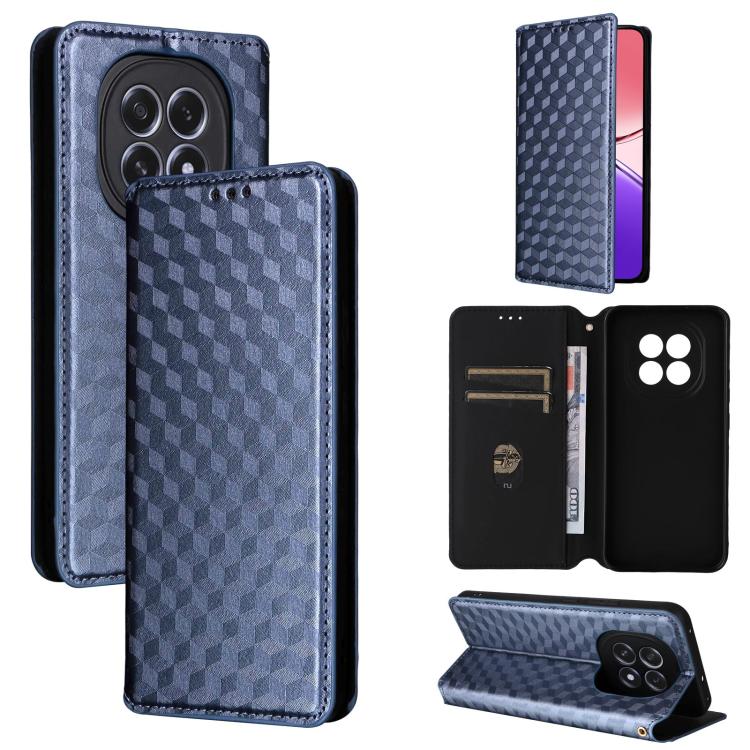 Cubic Grid Texture Flip Leather Phone Case, For OPPO A5 5G / 4G Global / A5M, For OPPO Reno14 Pro Global, For OPPO Reno14 Global, For OPPO K13 5G / K13X 5G / K12S 5G, For OPPO Find X8s+ 5G, For OPPO Find X8s 5G, For OPPO Find X8 Ultra 5G               ...