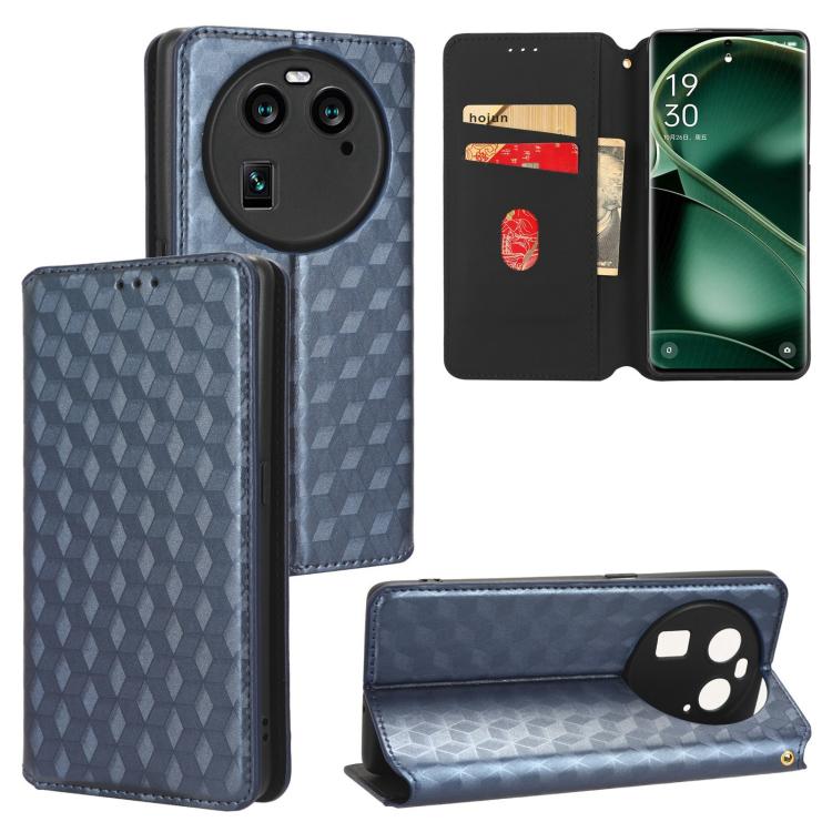 Cubic Grid Texture Flip Leather Phone Case, For OPPO Reno12 F 5G, For OPPO Reno11 A JP / PJH110, For OPPO Reno12 Pro 5G Global, For OPPO Reno12 5G Global, For OPPO A3 Pro 5G Global, For OPPO Reno11 F 5G / F25 Pro 5G, For OPPO Reno11 5G Global          ...