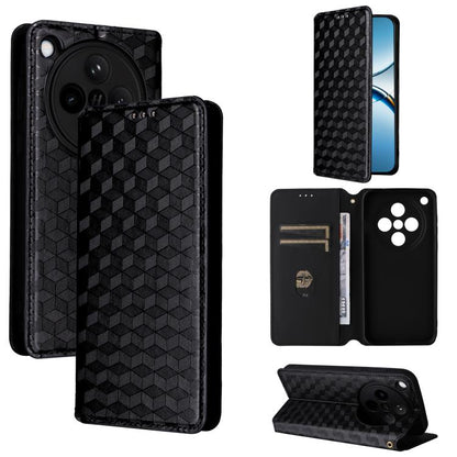 Cubic Grid Texture Flip Leather Phone Case, For OPPO A5 5G / 4G Global / A5M, For OPPO Reno14 Pro Global, For OPPO Reno14 Global, For OPPO K13 5G / K13X 5G / K12S 5G, For OPPO Find X8s+ 5G, For OPPO Find X8s 5G, For OPPO Find X8 Ultra 5G               ...