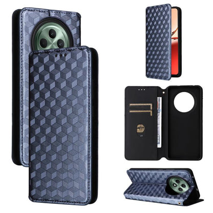 Cubic Grid Texture Flip Leather Phone Case, For OPPO Reno12 F 5G, For OPPO Reno11 A JP / PJH110, For OPPO Reno12 Pro 5G Global, For OPPO Reno12 5G Global, For OPPO A3 Pro 5G Global, For OPPO Reno11 F 5G / F25 Pro 5G, For OPPO Reno11 5G Global          ...