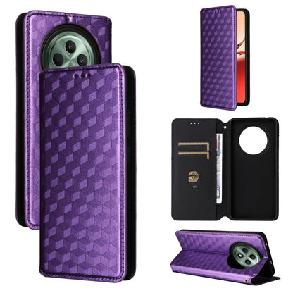 Cubic Grid Texture Flip Leather Phone Case, For OPPO Reno12 F 5G, For OPPO Reno11 A JP / PJH110, For OPPO Reno12 Pro 5G Global, For OPPO Reno12 5G Global, For OPPO A3 Pro 5G Global, For OPPO Reno11 F 5G / F25 Pro 5G, For OPPO Reno11 5G Global          ...