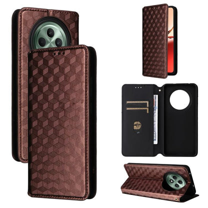 Cubic Grid Texture Flip Leather Phone Case, For OPPO Reno12 F 5G, For OPPO Reno11 A JP / PJH110, For OPPO Reno12 Pro 5G Global, For OPPO Reno12 5G Global, For OPPO A3 Pro 5G Global, For OPPO Reno11 F 5G / F25 Pro 5G, For OPPO Reno11 5G Global          ...