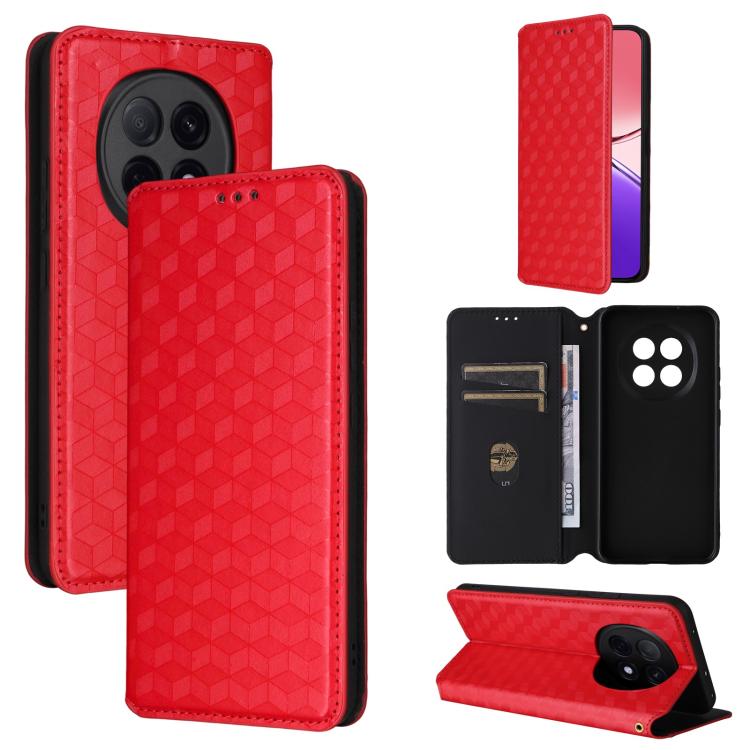 Cubic Grid Texture Flip Leather Phone Case, For OPPO A5 5G / 4G Global / A5M, For OPPO Reno14 Pro Global, For OPPO Reno14 Global, For OPPO K13 5G / K13X 5G / K12S 5G, For OPPO Find X8s+ 5G, For OPPO Find X8s 5G, For OPPO Find X8 Ultra 5G               ...