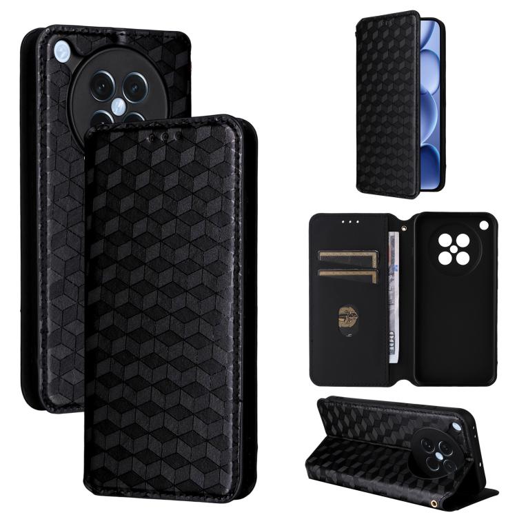 Cubic Grid Texture Flip Leather Phone Case, For OPPO A5 5G / 4G Global / A5M, For OPPO Reno14 Pro Global, For OPPO Reno14 Global, For OPPO K13 5G / K13X 5G / K12S 5G, For OPPO Find X8s+ 5G, For OPPO Find X8s 5G, For OPPO Find X8 Ultra 5G               ...