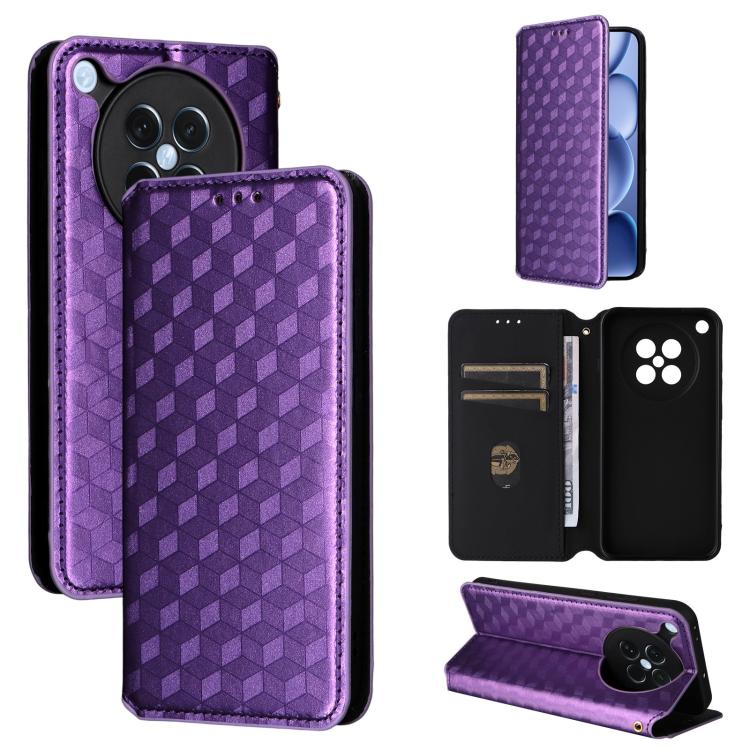 Cubic Grid Texture Flip Leather Phone Case, For OPPO A5 5G / 4G Global / A5M, For OPPO Reno14 Pro Global, For OPPO Reno14 Global, For OPPO K13 5G / K13X 5G / K12S 5G, For OPPO Find X8s+ 5G, For OPPO Find X8s 5G, For OPPO Find X8 Ultra 5G               ...