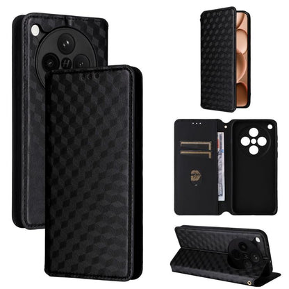Cubic Grid Texture Flip Leather Phone Case, For OPPO A5 5G / 4G Global / A5M, For OPPO Reno14 Pro Global, For OPPO Reno14 Global, For OPPO K13 5G / K13X 5G / K12S 5G, For OPPO Find X8s+ 5G, For OPPO Find X8s 5G, For OPPO Find X8 Ultra 5G               ...