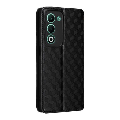 Cubic Grid Texture Flip Leather Phone Case, For OPPO A5 5G / 4G Global / A5M, For OPPO Reno14 Pro Global, For OPPO Reno14 Global, For OPPO K13 5G / K13X 5G / K12S 5G, For OPPO Find X8s+ 5G, For OPPO Find X8s 5G, For OPPO Find X8 Ultra 5G               ...