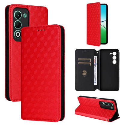Cubic Grid Texture Flip Leather Phone Case, For OPPO A5 5G / 4G Global / A5M, For OPPO Reno14 Pro Global, For OPPO Reno14 Global, For OPPO K13 5G / K13X 5G / K12S 5G, For OPPO Find X8s+ 5G, For OPPO Find X8s 5G, For OPPO Find X8 Ultra 5G               ...