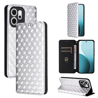 Cubic Grid Texture Flip Leather Phone Case, For OPPO Reno16 F 5G / Reno16 FS 5G, For OPPO Reno15 A 5G / Reno15 F 5G, For OPPO Reno16 5G / Reno16 Pro 5G Global, For OPPO Find X9 Ultra 5G, For OPPO A6X 4G / 5G / A6 5G Global                              ...