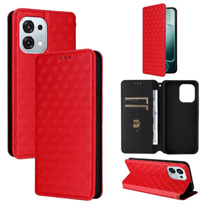 Cubic Grid Texture Flip Leather Phone Case, For OPPO Reno16 F 5G / Reno16 FS 5G, For OPPO Reno15 A 5G / Reno15 F 5G, For OPPO Reno16 5G / Reno16 Pro 5G Global, For OPPO Find X9 Ultra 5G, For OPPO A6X 4G / 5G / A6 5G Global                              ...