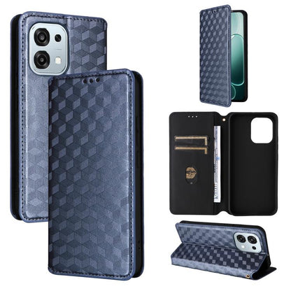 Cubic Grid Texture Flip Leather Phone Case, For OPPO Reno16 F 5G / Reno16 FS 5G, For OPPO Reno15 A 5G / Reno15 F 5G, For OPPO Reno16 5G / Reno16 Pro 5G Global, For OPPO Find X9 Ultra 5G, For OPPO A6X 4G / 5G / A6 5G Global                              ...