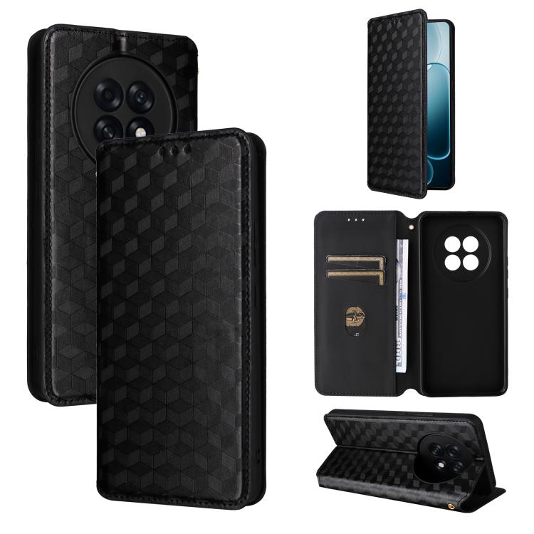 Cubic Grid Texture Flip Leather Phone Case, For OPPO Reno16 F 5G / Reno16 FS 5G, For OPPO Reno15 A 5G / Reno15 F 5G, For OPPO Reno16 5G / Reno16 Pro 5G Global, For OPPO Find X9 Ultra 5G, For OPPO A6X 4G / 5G / A6 5G Global                              ...