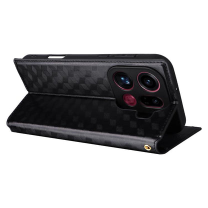 Cubic Grid Texture Flip Leather Phone Case, For OPPO Find X9 Pro, For OPPO Reno14 F 5G, For OPPO A79 5G / A2 5G, For OPPO A5x 5G / 4G Global, For OPPO A5 5G / 4G Global / A5M, For OPPO Reno14 Pro Global, For OPPO Reno14 Global                          ...