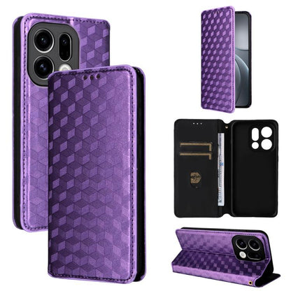 Cubic Grid Texture Flip Leather Phone Case, For OPPO Reno16 F 5G / Reno16 FS 5G, For OPPO Reno15 A 5G / Reno15 F 5G, For OPPO Reno16 5G / Reno16 Pro 5G Global, For OPPO Find X9 Ultra 5G, For OPPO A6X 4G / 5G / A6 5G Global                              ...