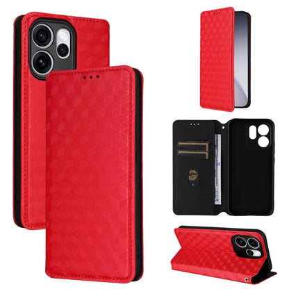 Cubic Grid Texture Flip Leather Phone Case, For OPPO Reno16 F 5G / Reno16 FS 5G, For OPPO Reno15 A 5G / Reno15 F 5G, For OPPO Reno16 5G / Reno16 Pro 5G Global, For OPPO Find X9 Ultra 5G, For OPPO A6X 4G / 5G / A6 5G Global                              ...