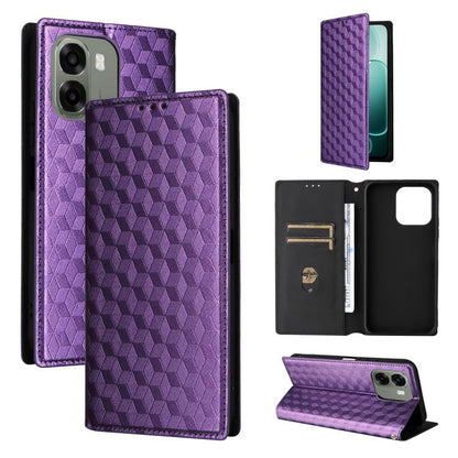 Cubic Grid Texture Flip Leather Phone Case, For OPPO Reno16 F 5G / Reno16 FS 5G, For OPPO Reno15 A 5G / Reno15 F 5G, For OPPO Reno16 5G / Reno16 Pro 5G Global, For OPPO Find X9 Ultra 5G, For OPPO A6X 4G / 5G / A6 5G Global                              ...