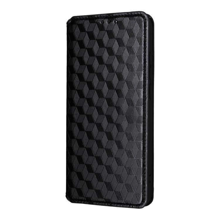 Cubic Grid Texture Flip Leather Phone Case, For OPPO Reno16 F 5G / Reno16 FS 5G, For OPPO Reno15 A 5G / Reno15 F 5G, For OPPO Reno16 5G / Reno16 Pro 5G Global, For OPPO Find X9 Ultra 5G, For OPPO A6X 4G / 5G / A6 5G Global                              ...