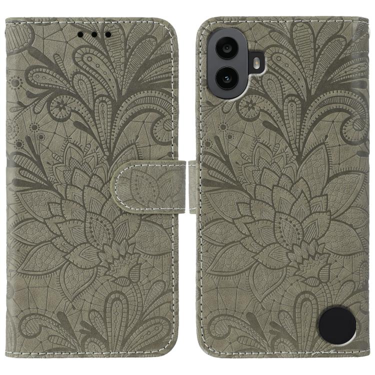 Lace Flower Embossing Flip Leather Phone Case, For Nothing CMF Phone 2 Pro, For Nothing Phone 3a, For Nothing Phone 3a Pro, For Nothing CMF Phone 1