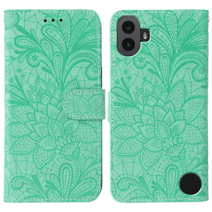 Lace Flower Embossing Flip Leather Phone Case, For Nothing CMF Phone 2 Pro, For Nothing Phone 3a, For Nothing Phone 3a Pro, For Nothing CMF Phone 1