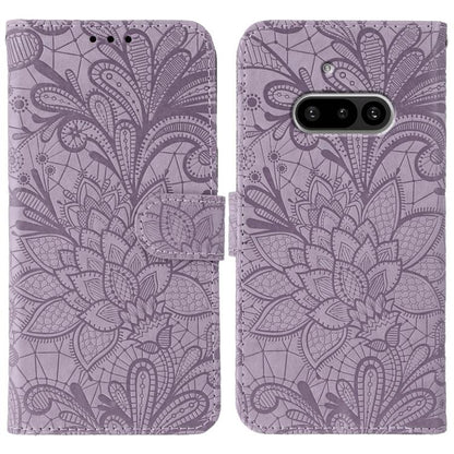 Lace Flower Embossing Flip Leather Phone Case, For Nothing CMF Phone 2 Pro, For Nothing Phone 3a, For Nothing Phone 3a Pro, For Nothing CMF Phone 1