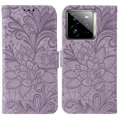 Lace Flower Embossing Flip Leather Phone Case, For Realme 14 Pro+, For Realme 14 Pro, For Realme 14x, For Realme GT 7 Pro
