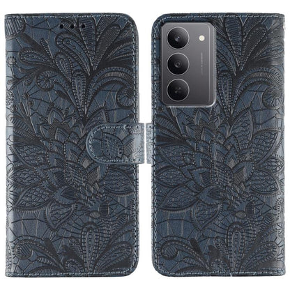 Lace Flower Embossing Flip Leather Phone Case, For Realme 14 Pro+, For Realme 14 Pro, For Realme 14x, For Realme GT 7 Pro