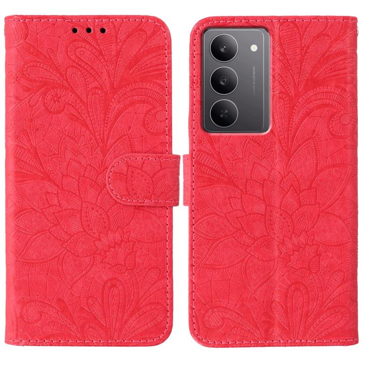 Lace Flower Embossing Flip Leather Phone Case, For Realme 14 Pro+, For Realme 14 Pro, For Realme 14x, For Realme GT 7 Pro