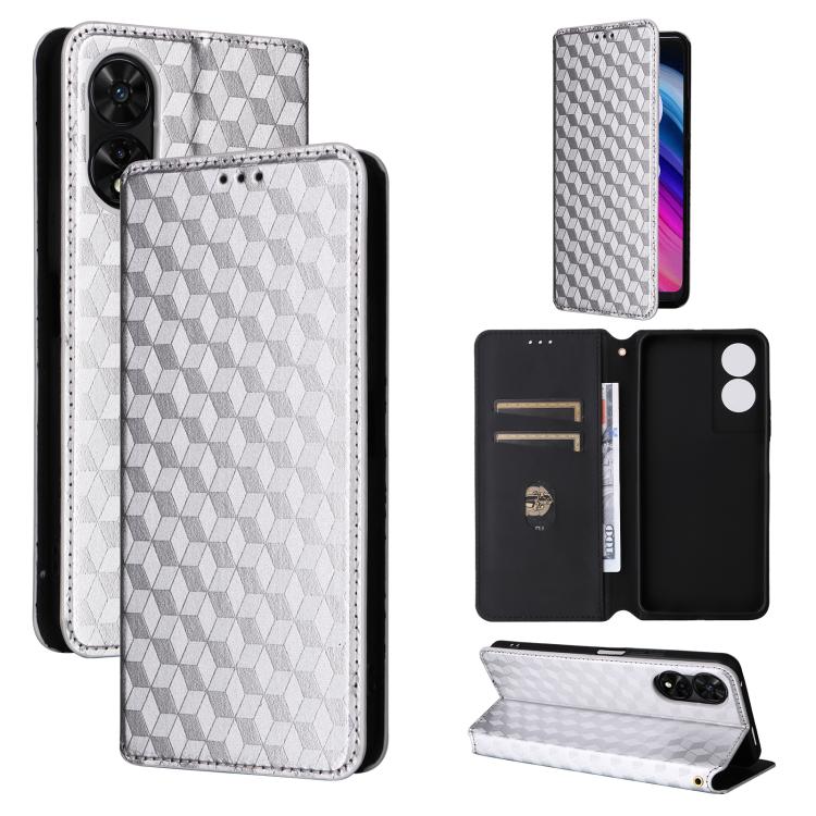 Cubic Grid Texture Flip Leather Phone Case, For TCL K70 5G, For TCL K70 SE 4G, For TCL K70 Power / K70 4G, For TCL NxtPaper 70 Pro 5G, For TCL K32 5G / K33 5G, For TCL NxtPaper 60 Ultra 5G, For TCL 60 SE NxtPaper 5G, For TCL 60 NxtPaper                ...