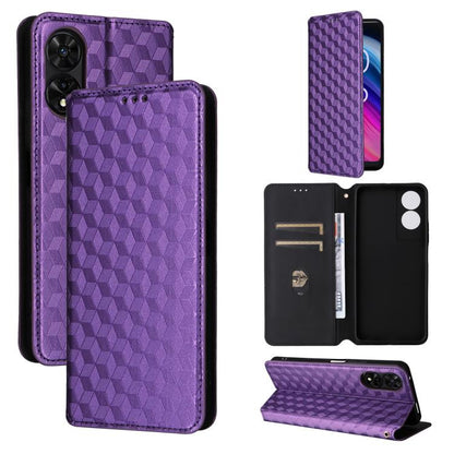 Cubic Grid Texture Flip Leather Phone Case, For TCL K70 5G, For TCL K70 SE 4G, For TCL K70 Power / K70 4G, For TCL NxtPaper 70 Pro 5G, For TCL K32 5G / K33 5G, For TCL NxtPaper 60 Ultra 5G, For TCL 60 SE NxtPaper 5G, For TCL 60 NxtPaper                ...