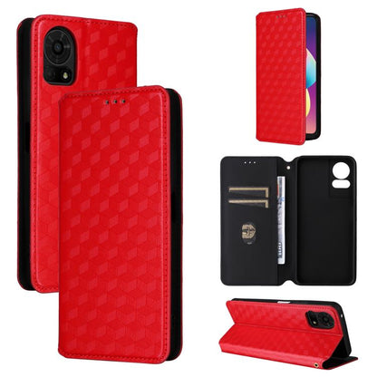 Cubic Grid Texture Flip Leather Phone Case, For TCL K70 5G, For TCL K70 SE 4G, For TCL K70 Power / K70 4G, For TCL NxtPaper 70 Pro 5G, For TCL K32 5G / K33 5G, For TCL NxtPaper 60 Ultra 5G, For TCL 60 SE NxtPaper 5G, For TCL 60 NxtPaper                ...