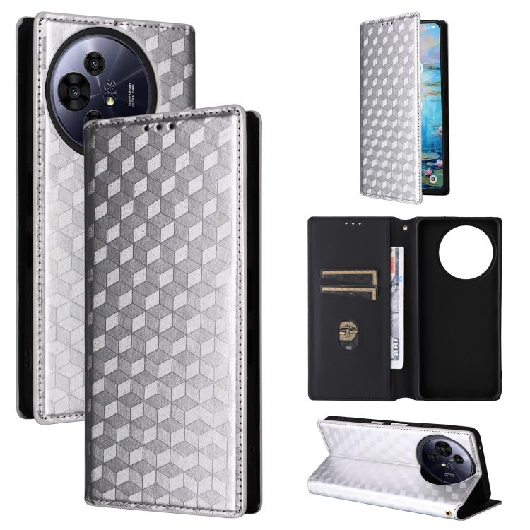 Cubic Grid Texture Flip Leather Phone Case, For TCL K70 5G, For TCL K70 SE 4G, For TCL K70 Power / K70 4G, For TCL NxtPaper 70 Pro 5G, For TCL K32 5G / K33 5G, For TCL NxtPaper 60 Ultra 5G, For TCL 60 SE NxtPaper 5G, For TCL 60 NxtPaper                ...