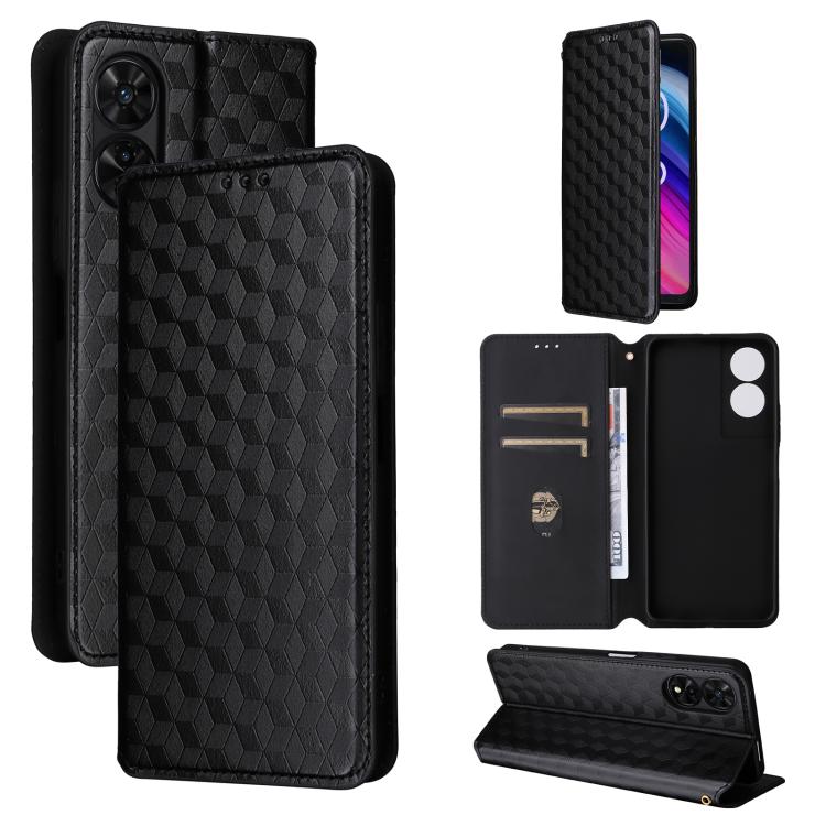 Cubic Grid Texture Flip Leather Phone Case, For TCL K70 5G, For TCL K70 SE 4G, For TCL K70 Power / K70 4G, For TCL NxtPaper 70 Pro 5G, For TCL K32 5G / K33 5G, For TCL NxtPaper 60 Ultra 5G, For TCL 60 SE NxtPaper 5G, For TCL 60 NxtPaper                ...
