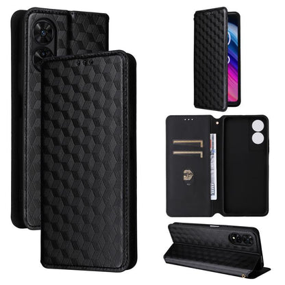 Cubic Grid Texture Flip Leather Phone Case, For TCL K70 5G, For TCL K70 SE 4G, For TCL K70 Power / K70 4G, For TCL NxtPaper 70 Pro 5G, For TCL K32 5G / K33 5G, For TCL NxtPaper 60 Ultra 5G, For TCL 60 SE NxtPaper 5G, For TCL 60 NxtPaper                ...