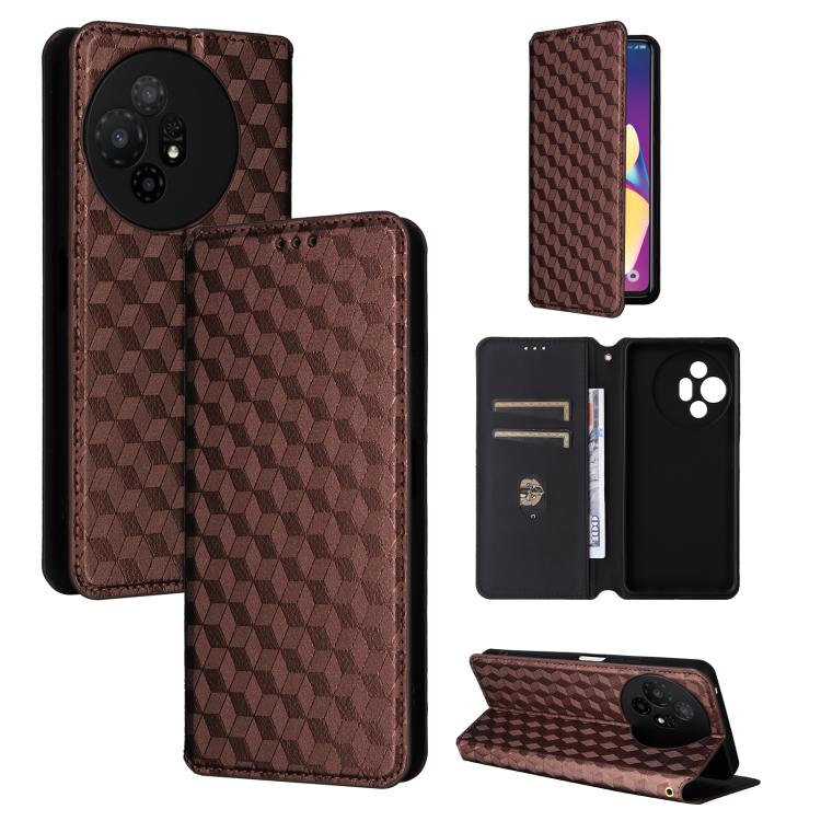 Cubic Grid Texture Flip Leather Phone Case, For TCL K70 5G, For TCL K70 SE 4G, For TCL K70 Power / K70 4G, For TCL NxtPaper 70 Pro 5G, For TCL K32 5G / K33 5G, For TCL NxtPaper 60 Ultra 5G, For TCL 60 SE NxtPaper 5G, For TCL 60 NxtPaper                ...