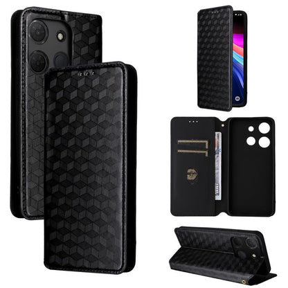Cubic Grid Texture Flip Leather Phone Case, For TCL K70 5G, For TCL K70 SE 4G, For TCL K70 Power / K70 4G, For TCL NxtPaper 70 Pro 5G, For TCL K32 5G / K33 5G, For TCL NxtPaper 60 Ultra 5G, For TCL 60 SE NxtPaper 5G, For TCL 60 NxtPaper                ...