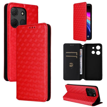 Cubic Grid Texture Flip Leather Phone Case, For TCL K70 5G, For TCL K70 SE 4G, For TCL K70 Power / K70 4G, For TCL NxtPaper 70 Pro 5G, For TCL K32 5G / K33 5G, For TCL NxtPaper 60 Ultra 5G, For TCL 60 SE NxtPaper 5G, For TCL 60 NxtPaper                ...